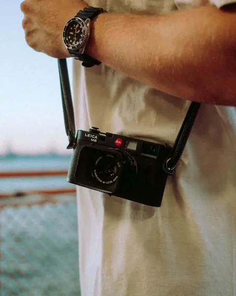 Paul Hepper mit der Leica M6