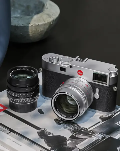 Leica M11 silver ambient photo