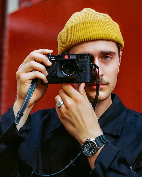 Paul Hepper with the Leica M11.