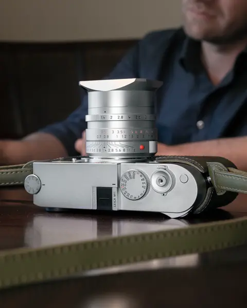 Leica M11 on a table