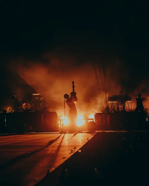 musician on stage