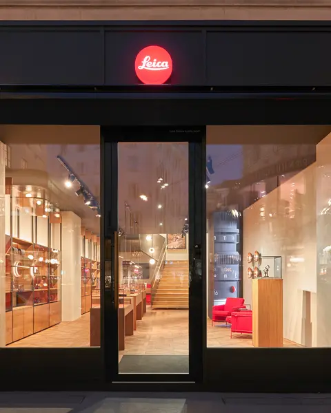 Leica Store Vienna outside view