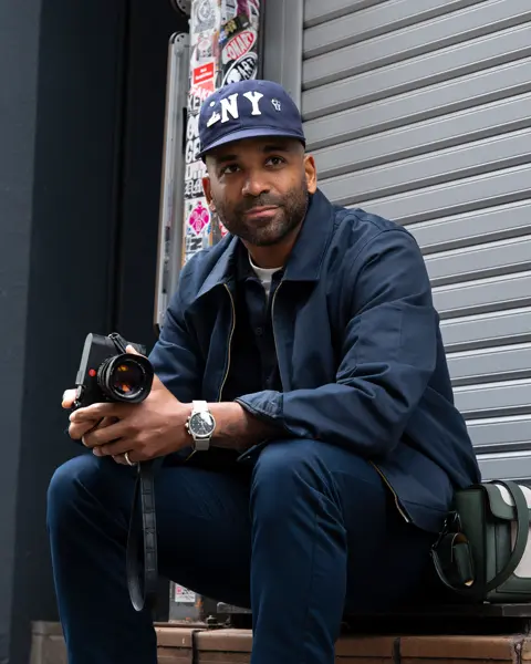 Jason Roman with the leica M EV1