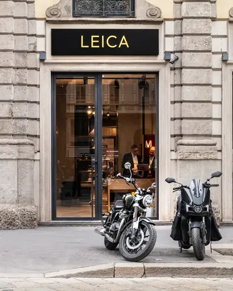 Leica Store Milan outside