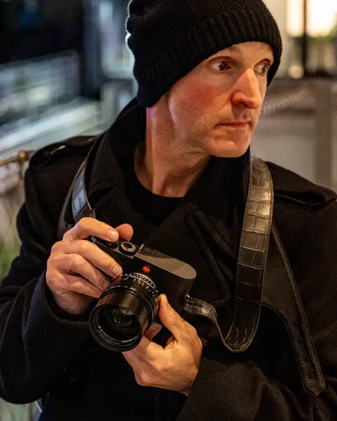 Portrait of Phil Penman with the Leica M EV1