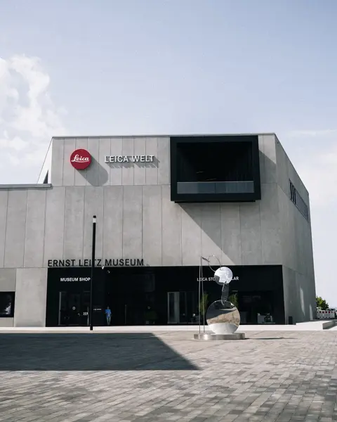 Leica Welt and Ernst Leitz Museum on the Leica Welt campus in Wetzlar.