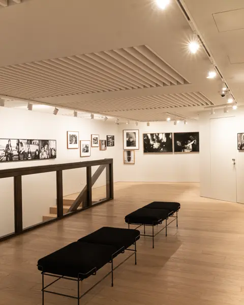 Interior of Leica Galerie Milano