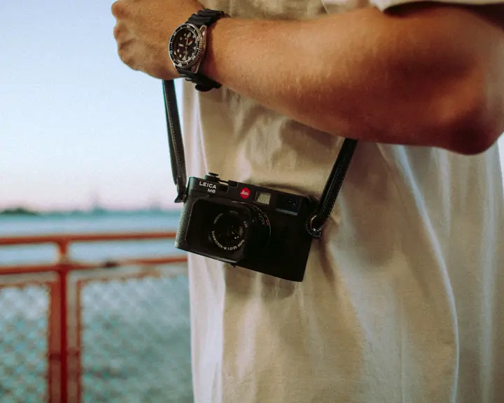 Paul Hepper mit der Leica M6