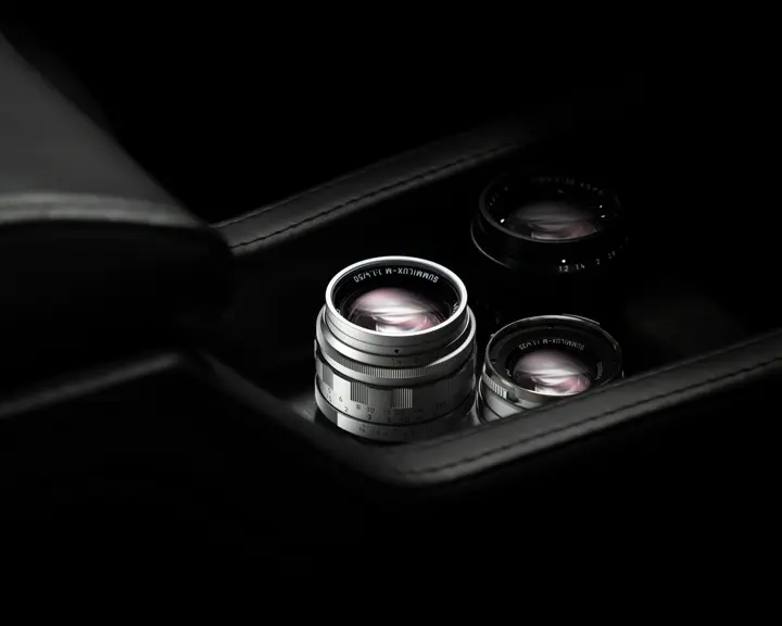 Classic M-Lenses in a camera bag 