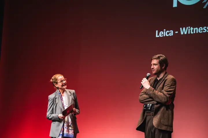 100 Years of Leica in Tokyo people on stage