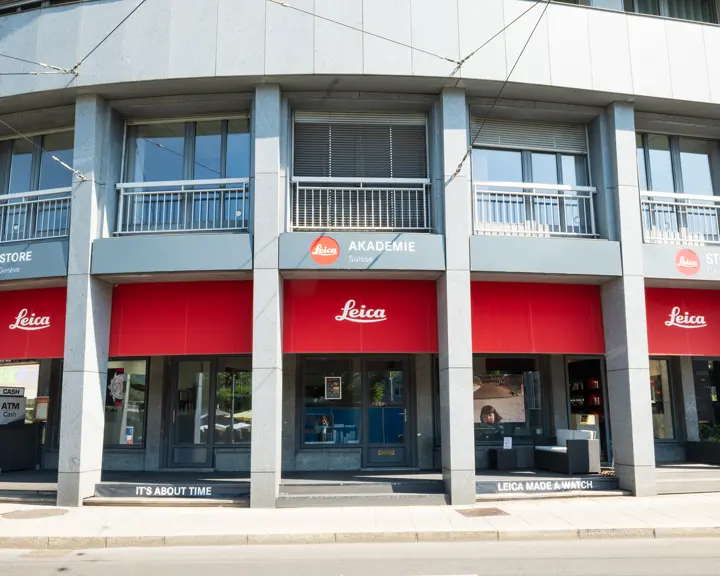 Leica Store Geneva outsideview