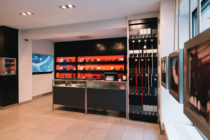 Leica Store Berlin insideview