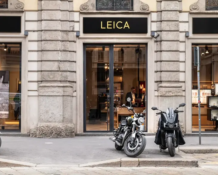 Leica Store Milan outside