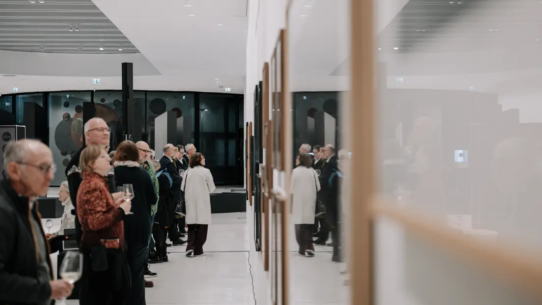 People at a Leica Vernissage