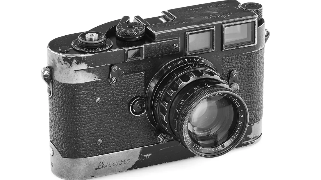 Leica MP 33 front view.