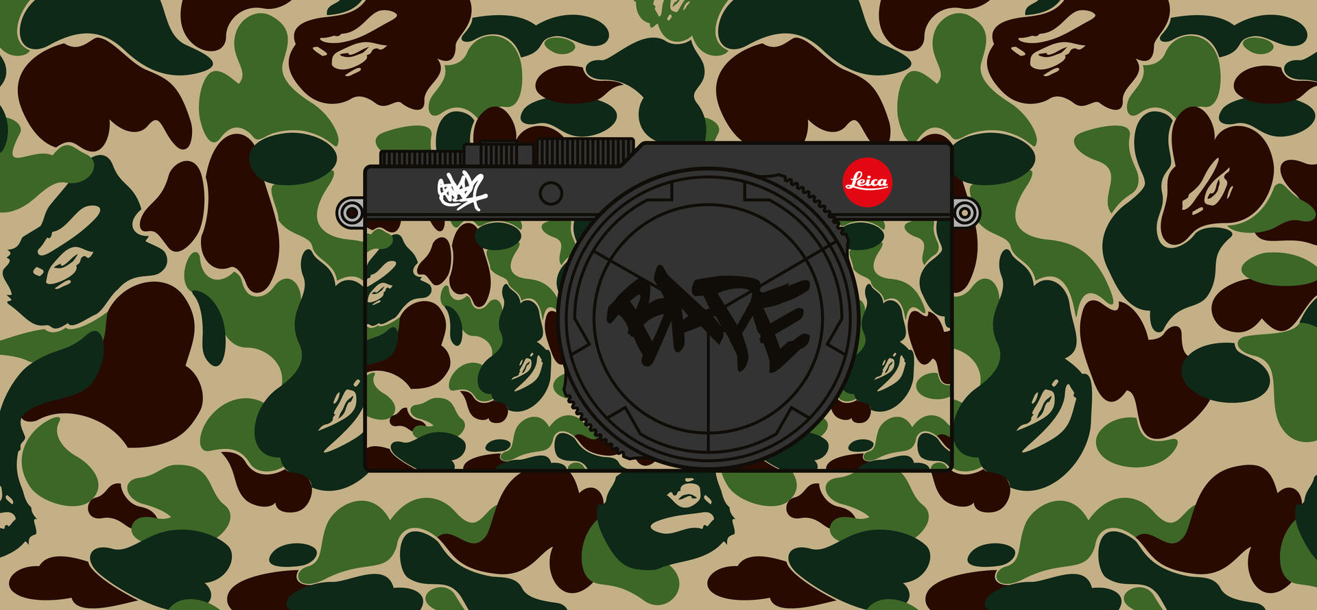 Leica D-Lux 7 'A BATHING APE x STASH' Special Edition