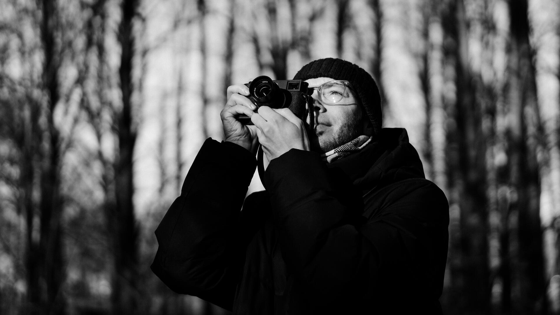 Joshua K. Jackson with the Leica M11