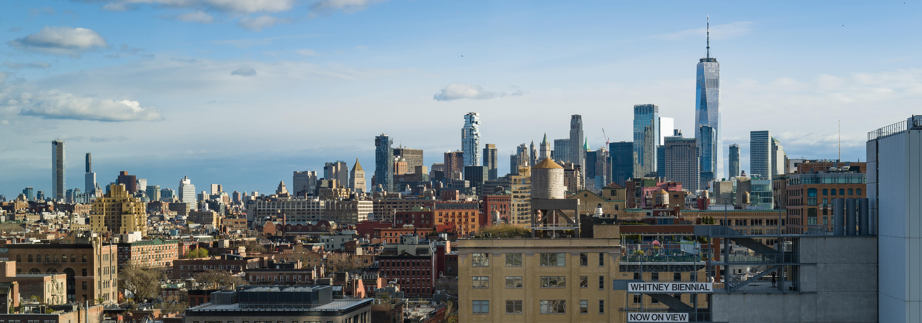 Skyline of a city