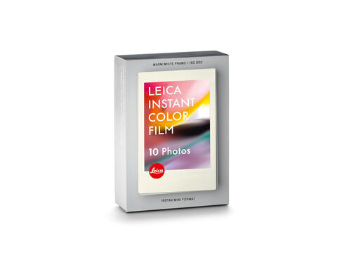 Leica SOFORT color film pack (mini), warm white