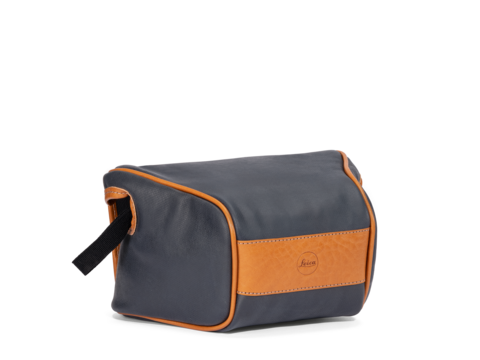 Ettas Pouch, coated canvas, midnightblue | Leica Camera Online Store UK