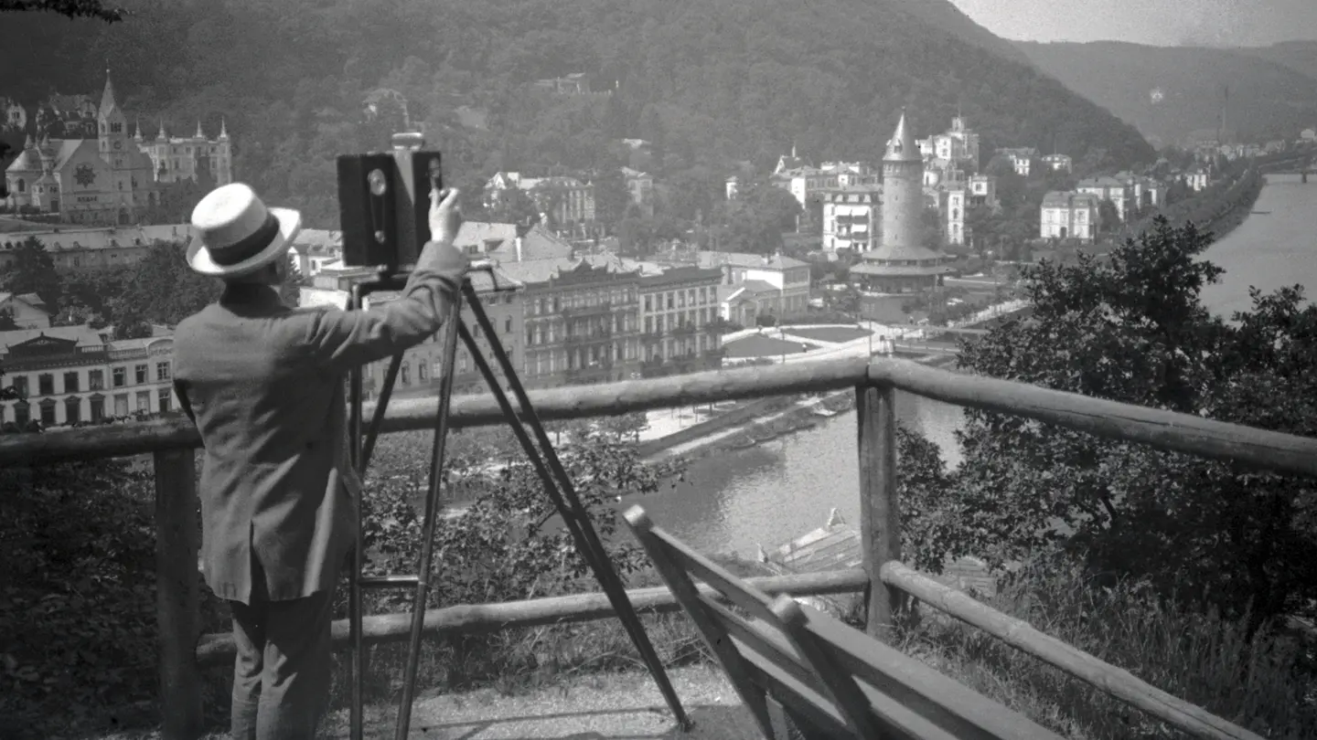 Oskar Barnacks film camera in Bad Ems