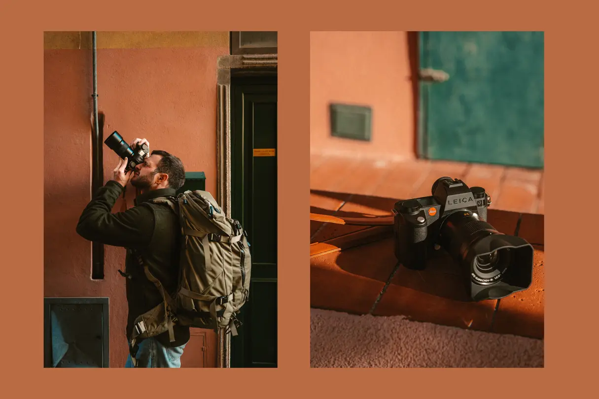 Chrisof Wolf mit der Leica SL3-S in Ligurien