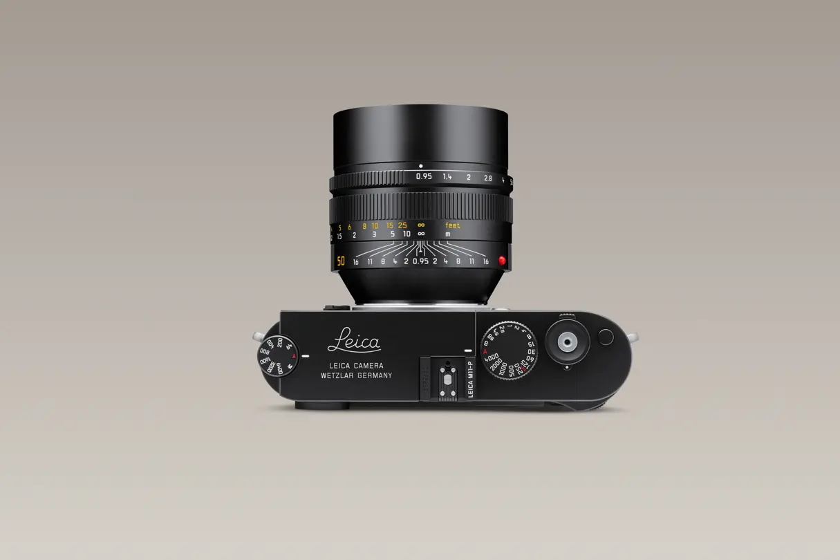 Leica M with a Noctilux lens
