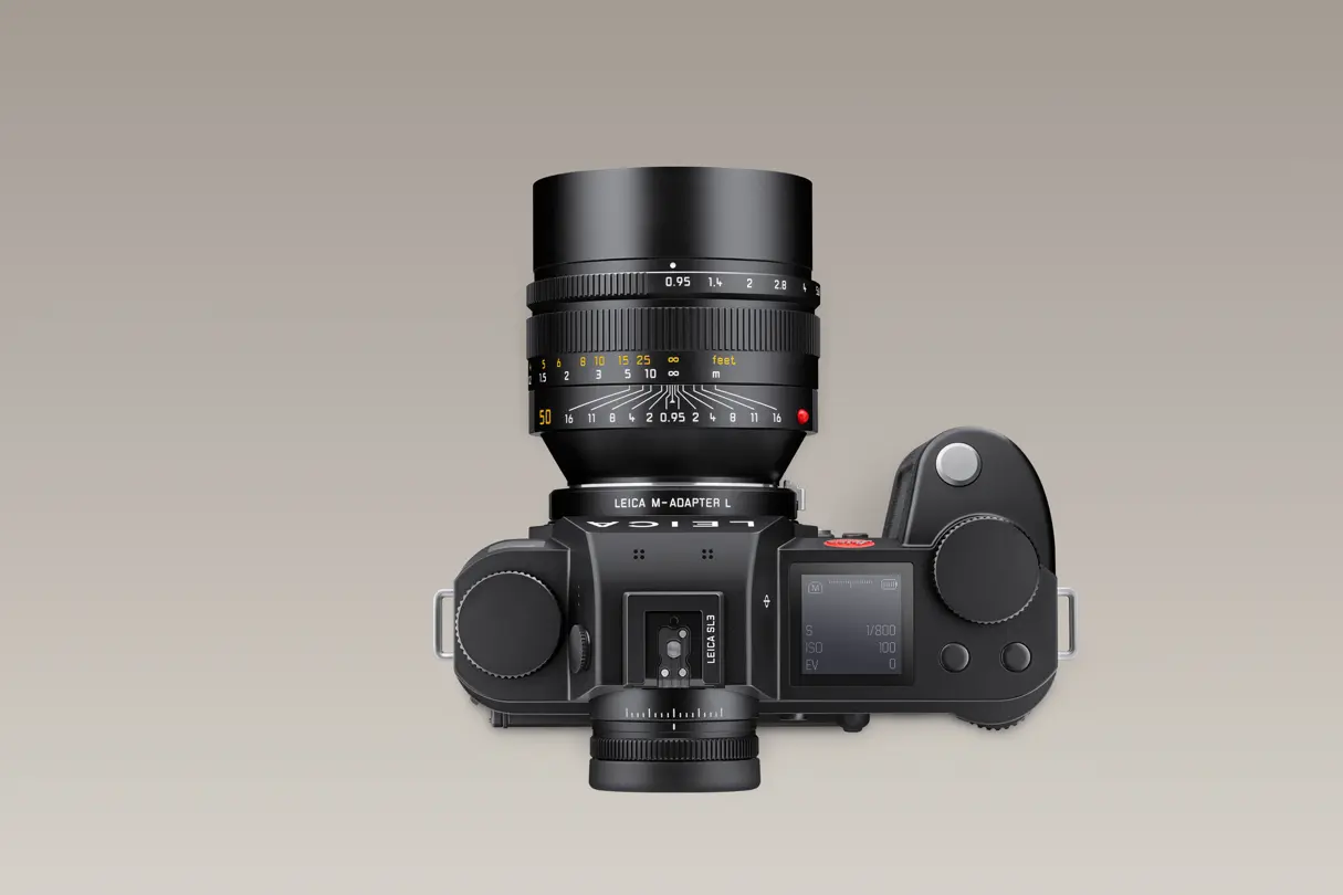 Leica M with a Noctilux lens