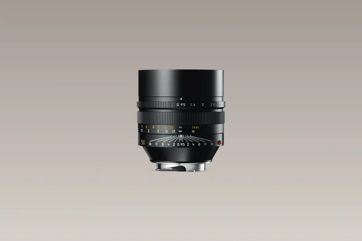 Leica M with a Noctilux lens