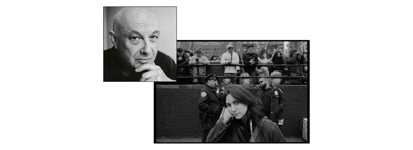 Portrait of Sara Messinger und Bruce Davidson