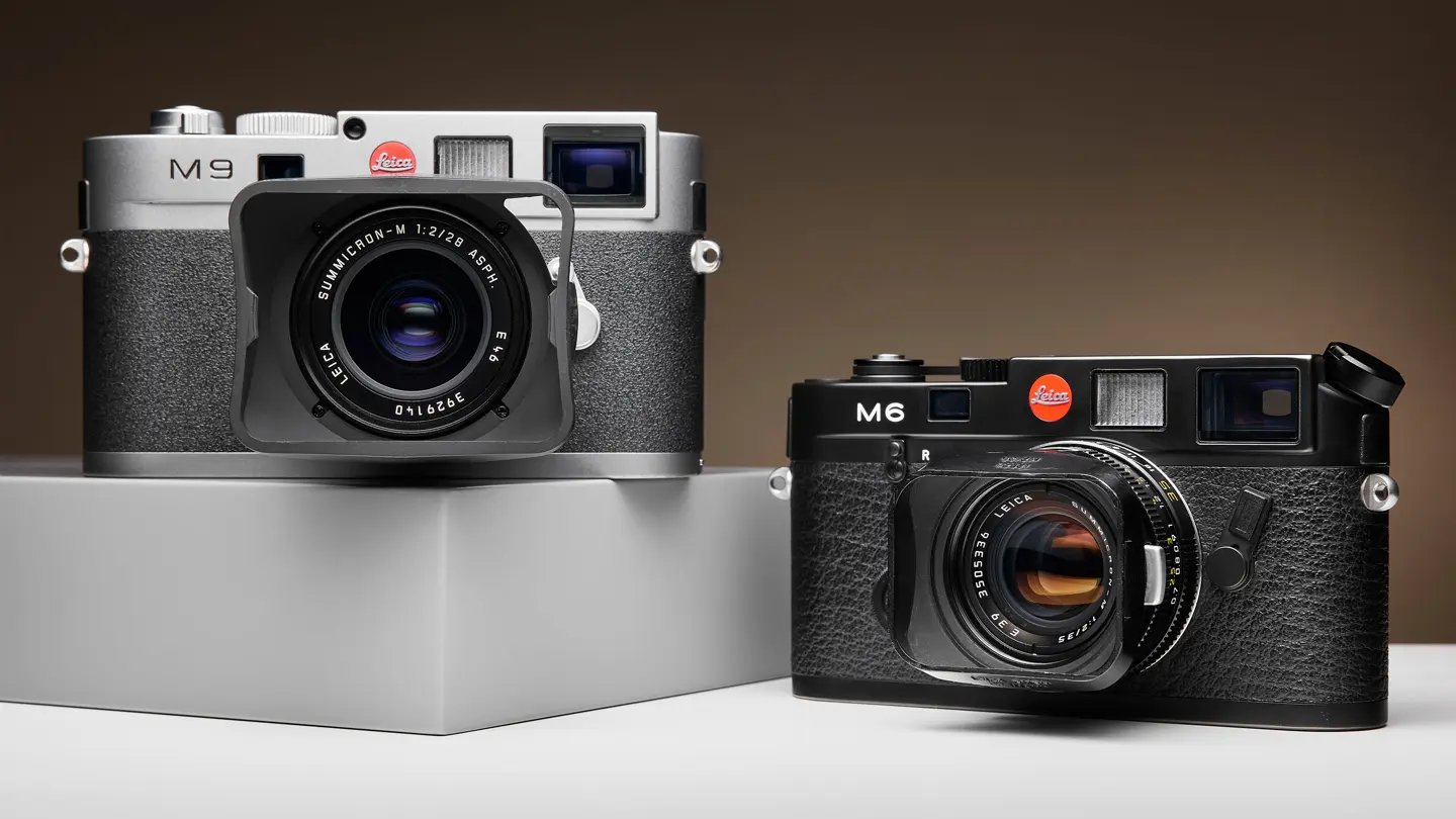 Leica M9 and Leica M6