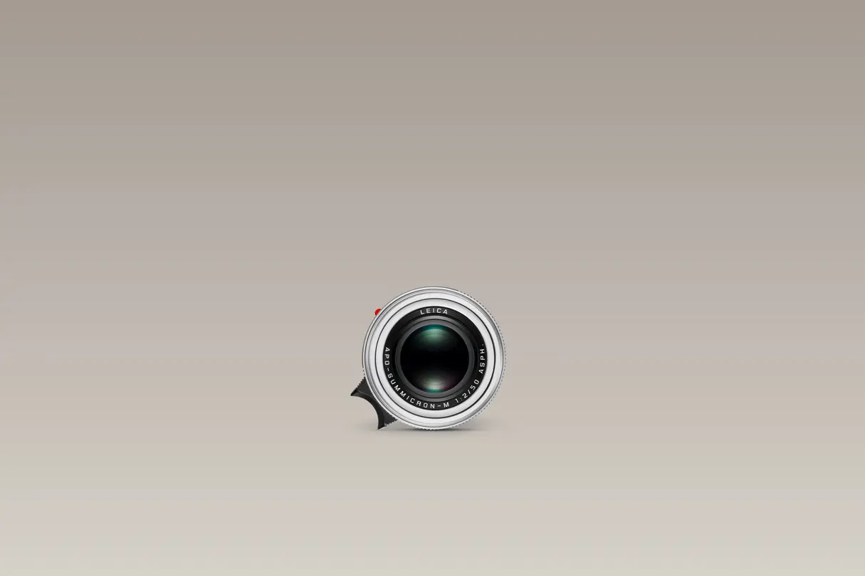 APO-Summicron-M 50 f/2 ASPH top view silver
