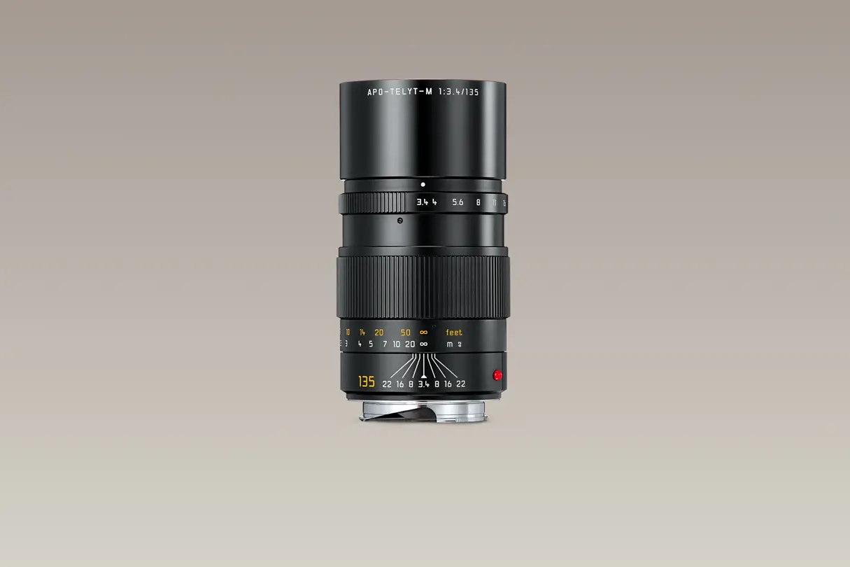APO-Telyt-M 135 f/3.4 side view