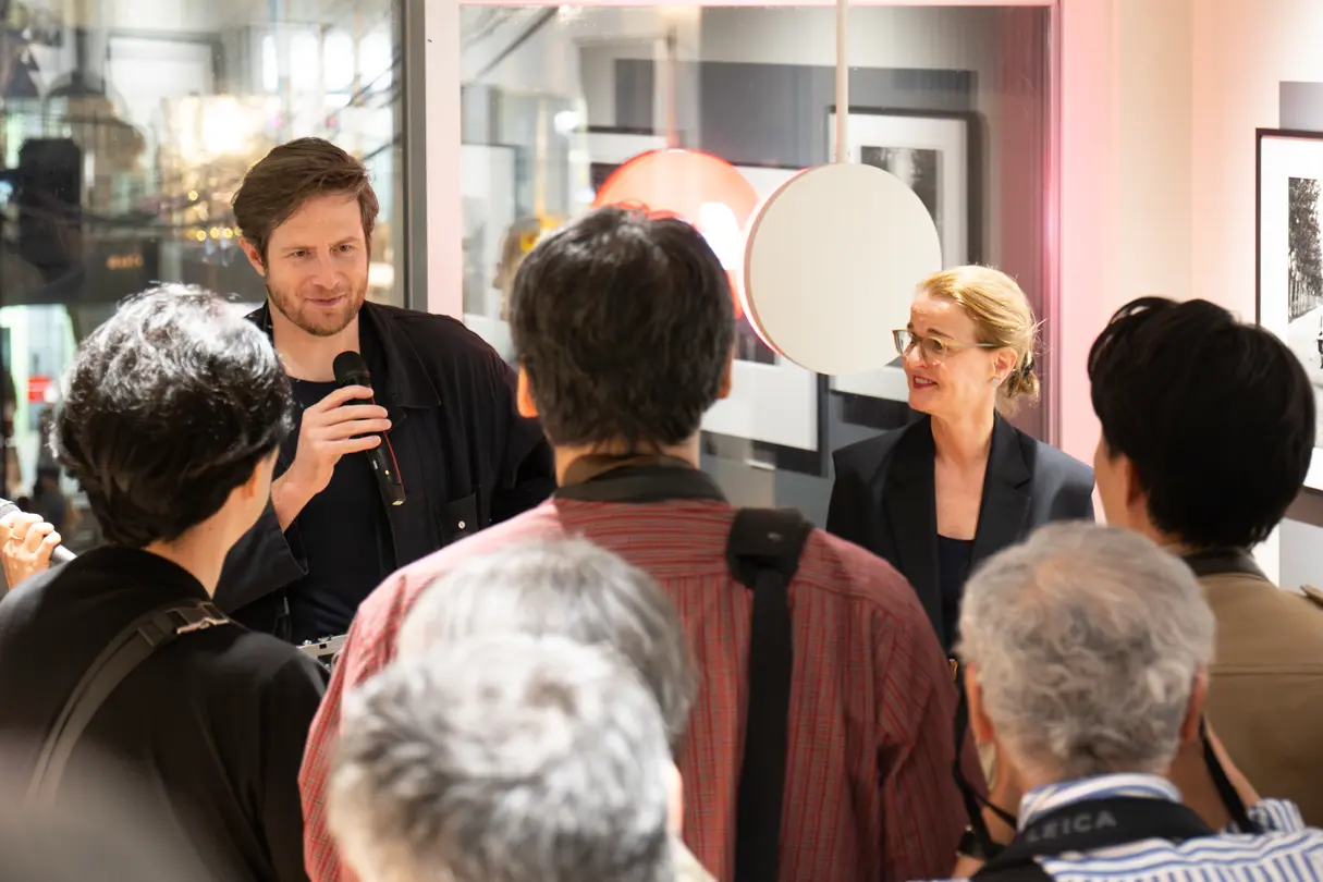 100 Years of Leica in Tokyo, people