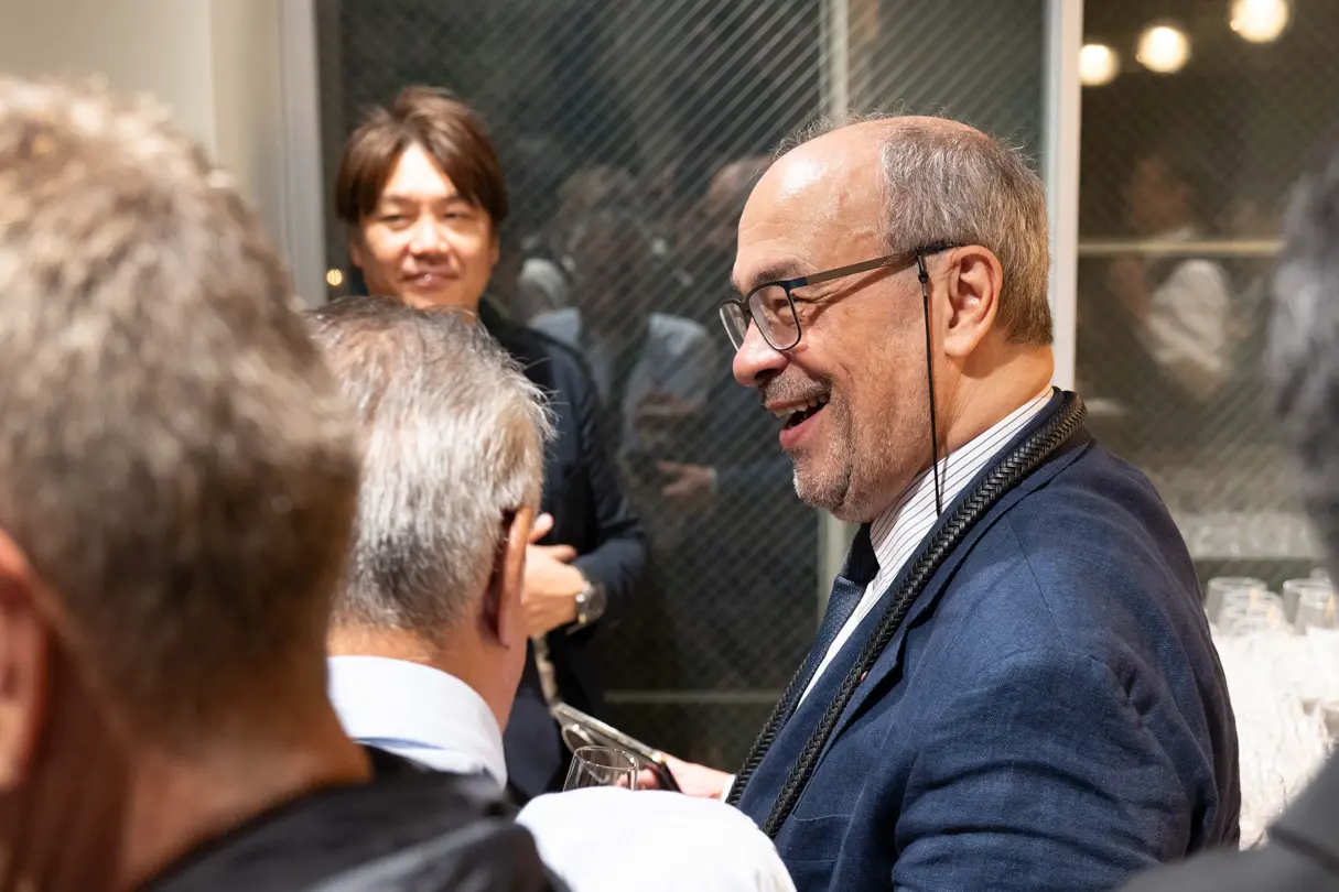 100 Years of Leica in Tokyo, Mr. Kaufmann and other people