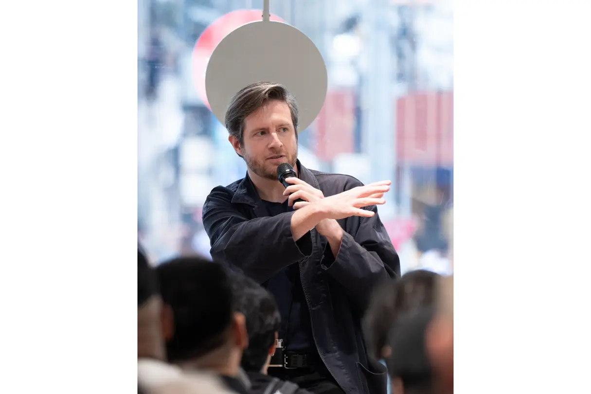 100 Years of Leica in Tokyo people on stage