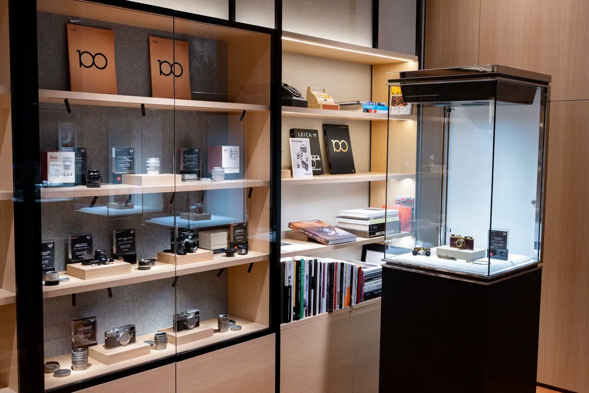100 Years of Leica in Tokyo, store