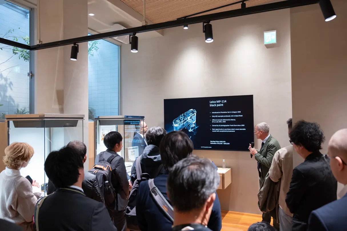 100 Years of Leica in Tokyo, talk