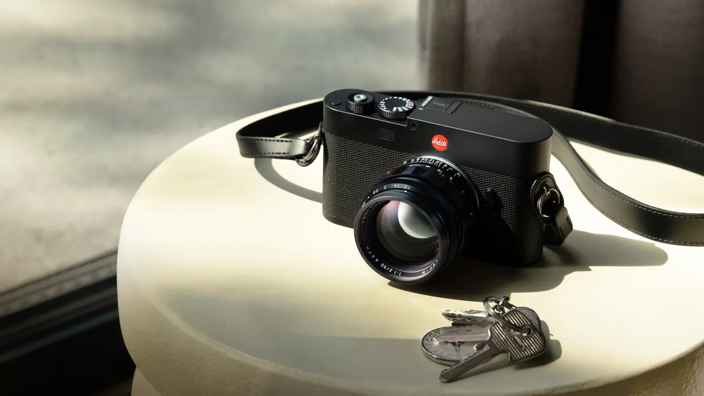 Leica M EV1 on a desk