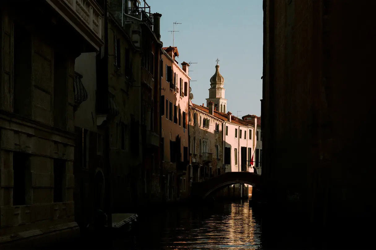 City iin the shadows