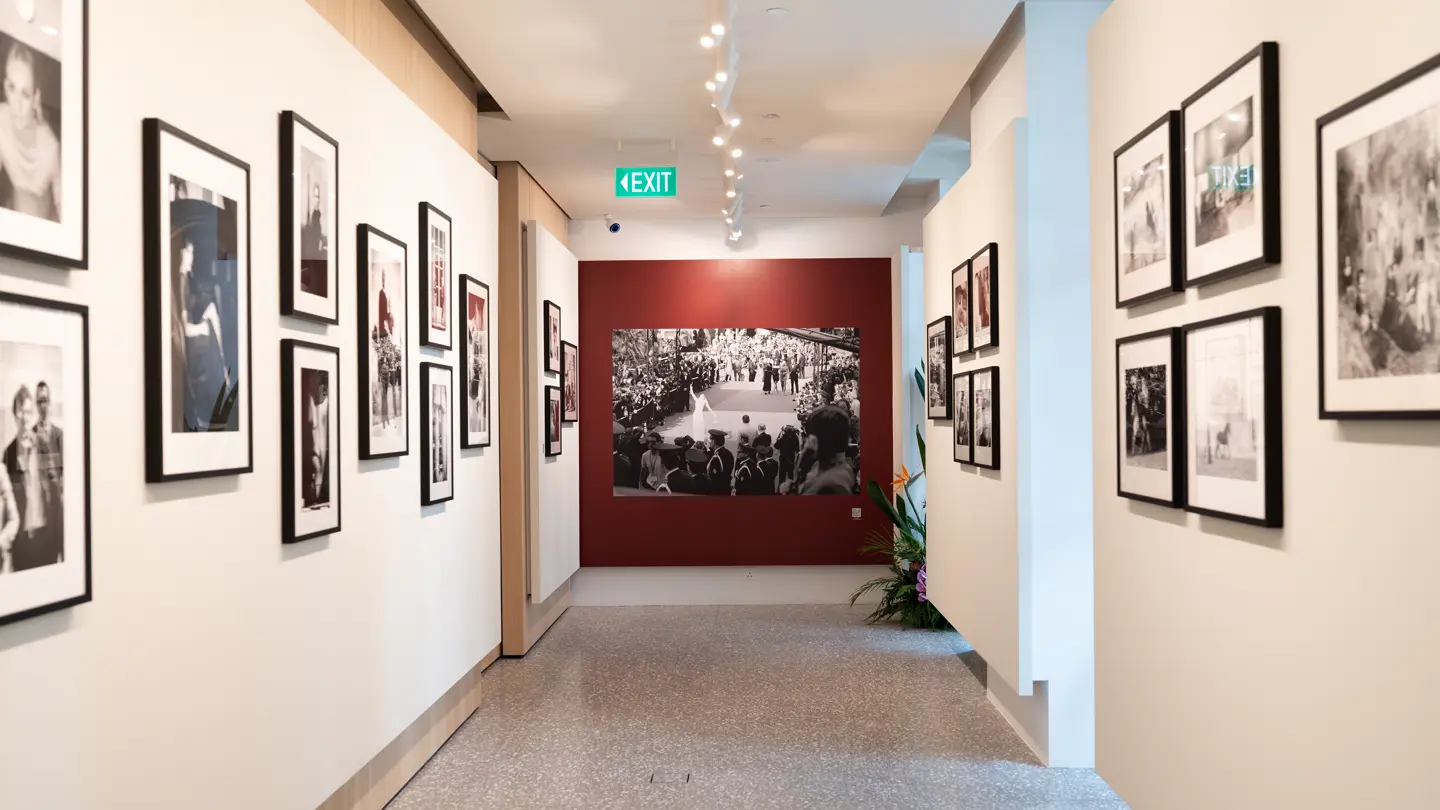 Leica Store Singapore Gallery section