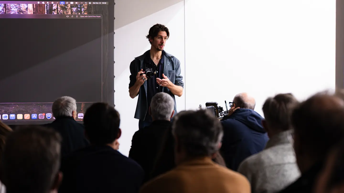 Conférence avec Olivier Lattuga sur la vidéo