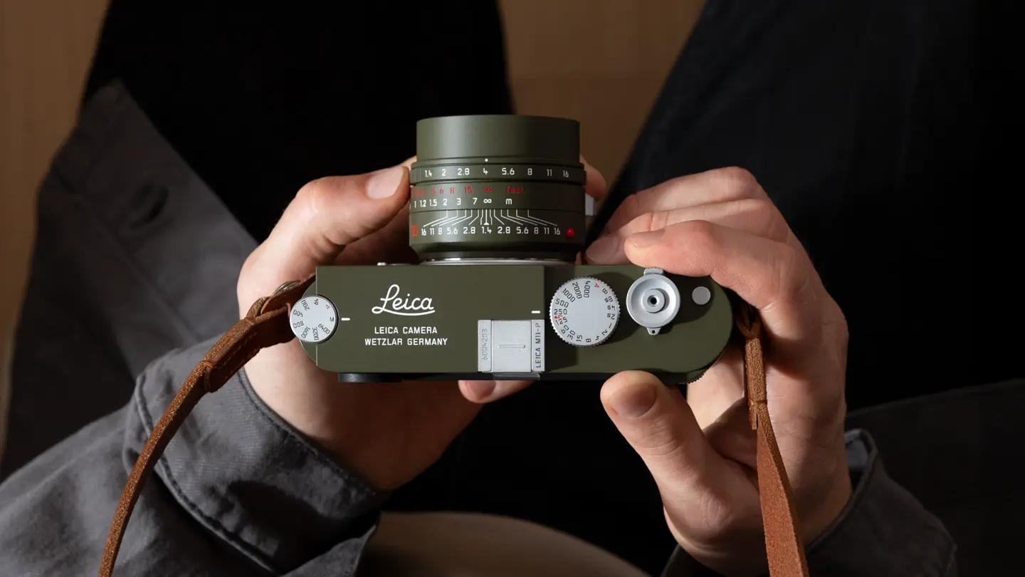 Leica M11-P Safari with the Summilux-M 35 f/1.4 ASPH. Edition Safari in hands
