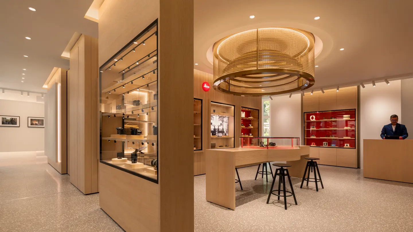 Leica Store Singapore insideview