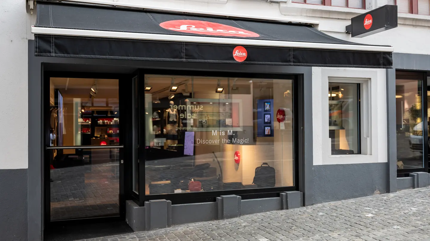 Leica Store Zuerich outsideview