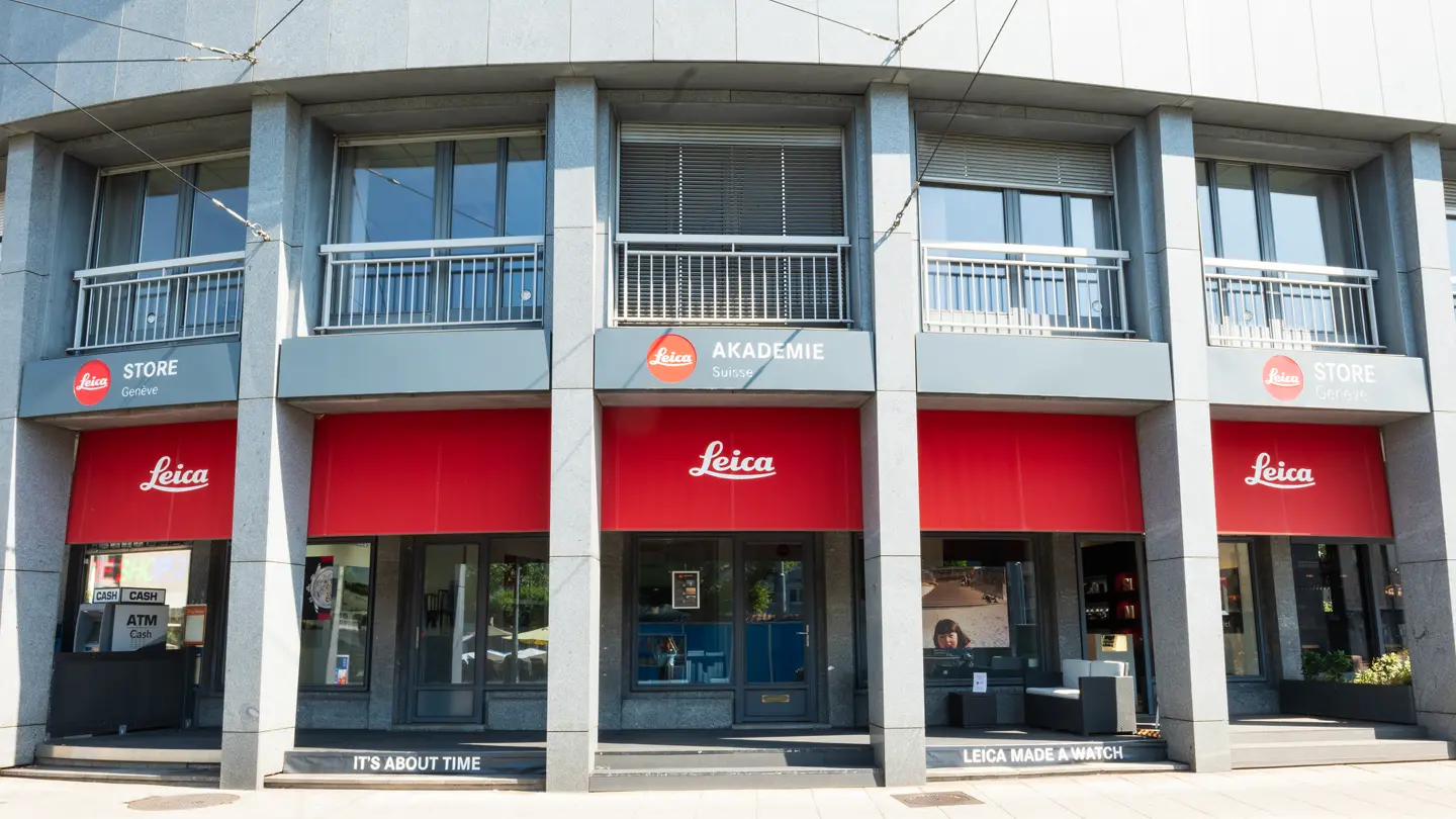 Leica Store Geneva outsideview