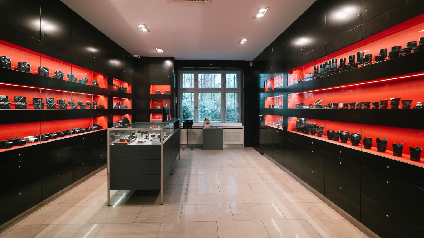 Leica Store Berlin insideview