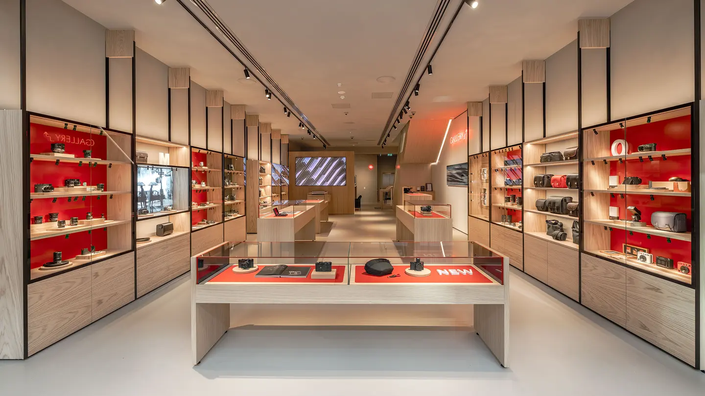 Leica Store Melbourne Collins Street insideview
