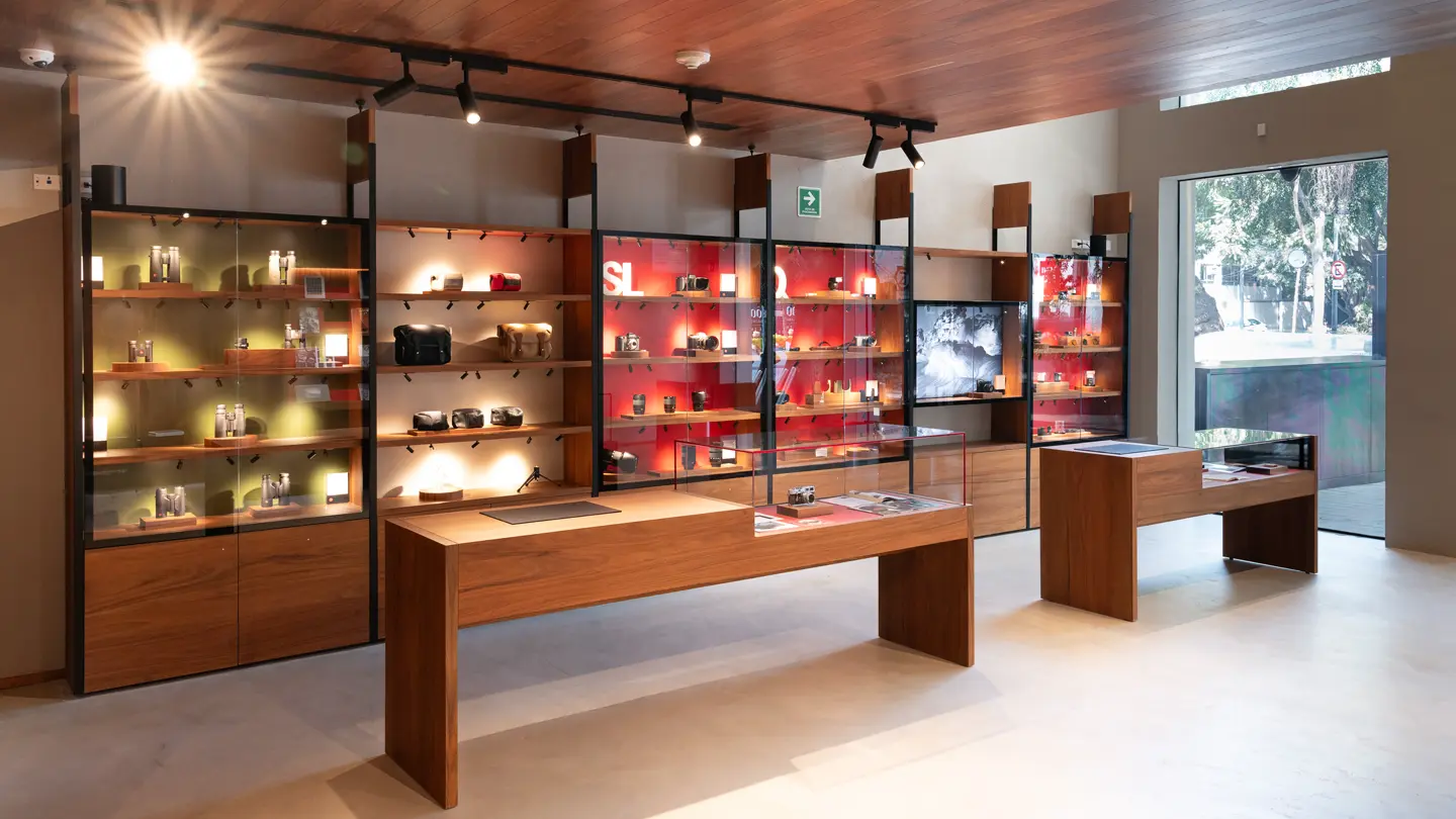 Leica Store Mexico City insideview