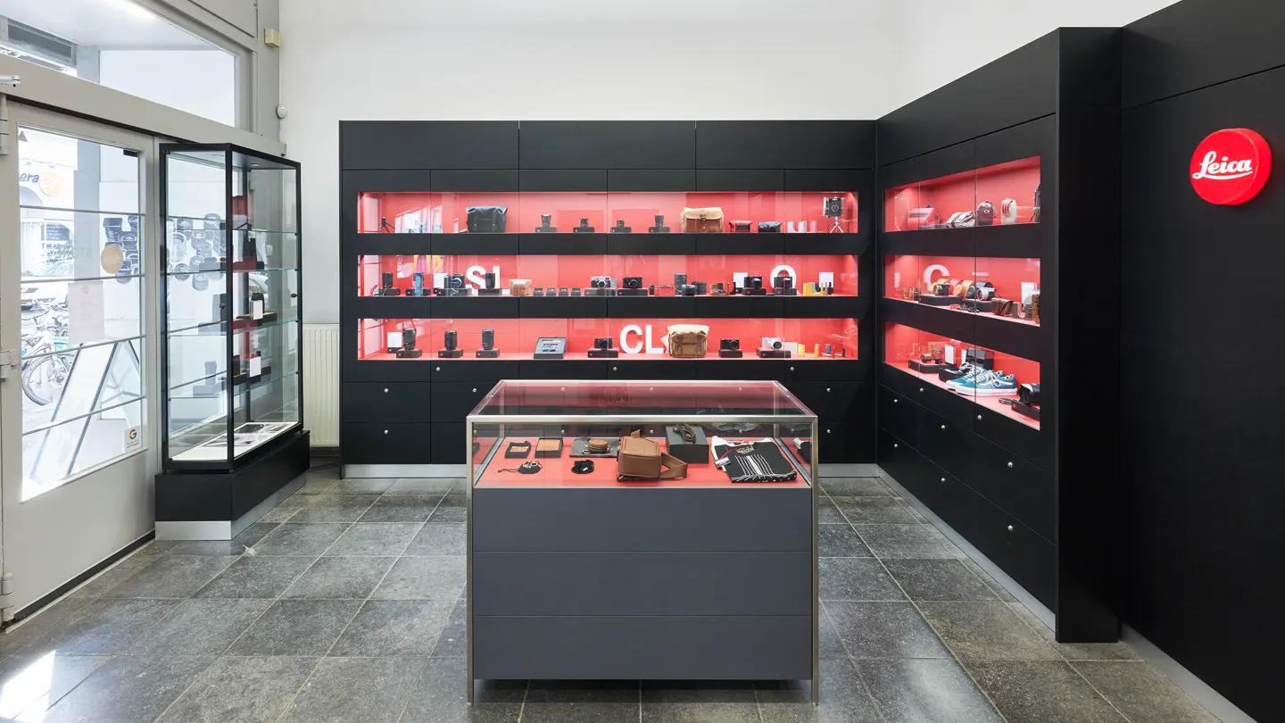 Leica Store Wien West insideview